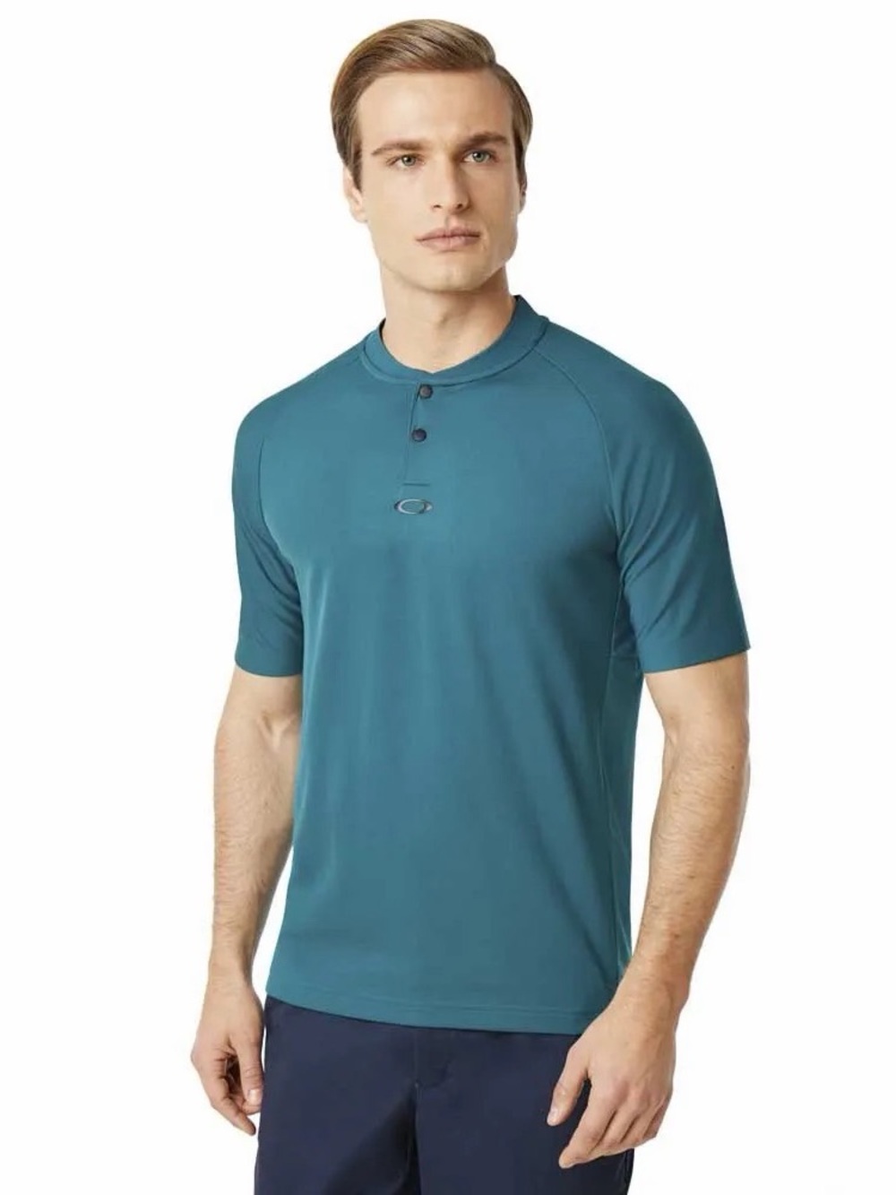 Oakley Ergonomic Ellipse Evo Golf Polo Petrol Performance Shirt S Gorpcore